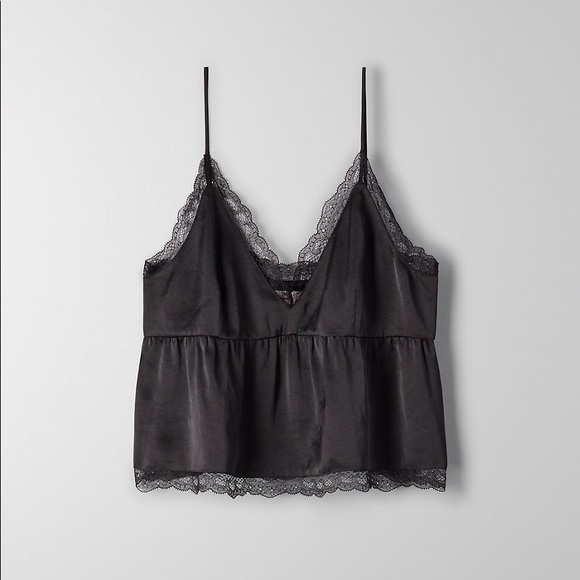 Aritzia Tops - Aritzia Sedum Camisole in BLACK